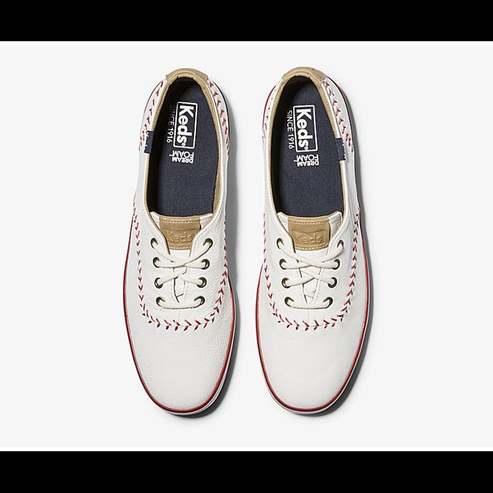 Keds Champion Leather Pennant Baseball Sneaker 6.5